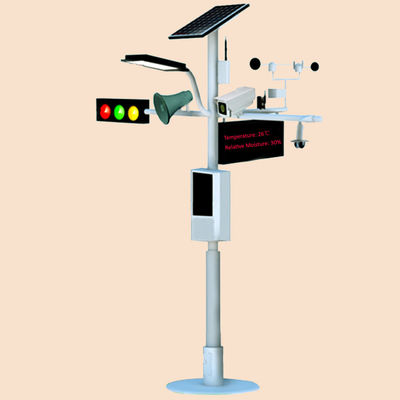 6m 12m 35m High Galvanized Steel Traffic Light Post Multiple Arms